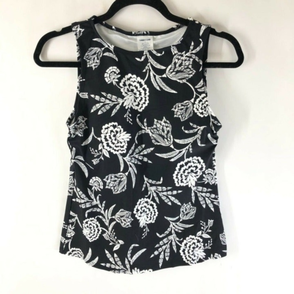 Lands End sz 2 Tankini SWIM top